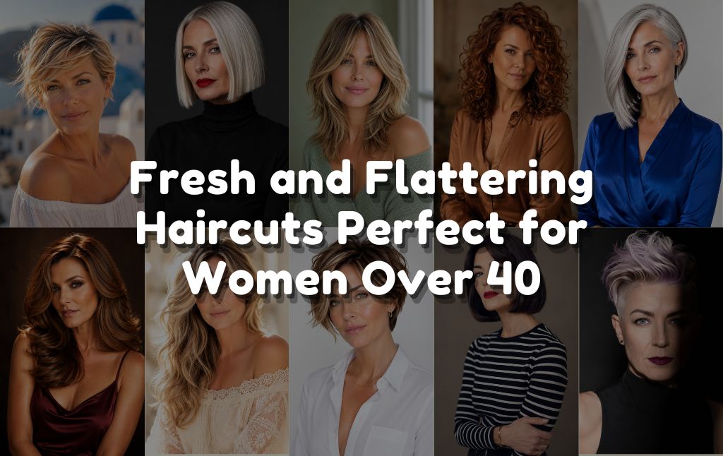 Fresh and Flattering Haircuts Perfect for Women Over 40