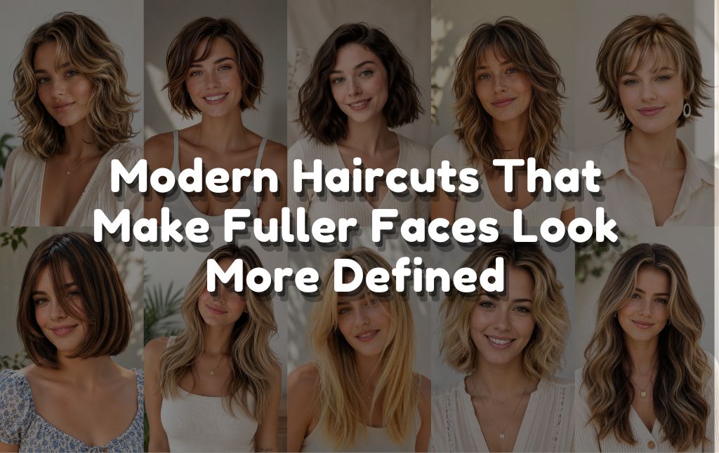 Modern Haircuts That Make Fuller Faces Look More Defined