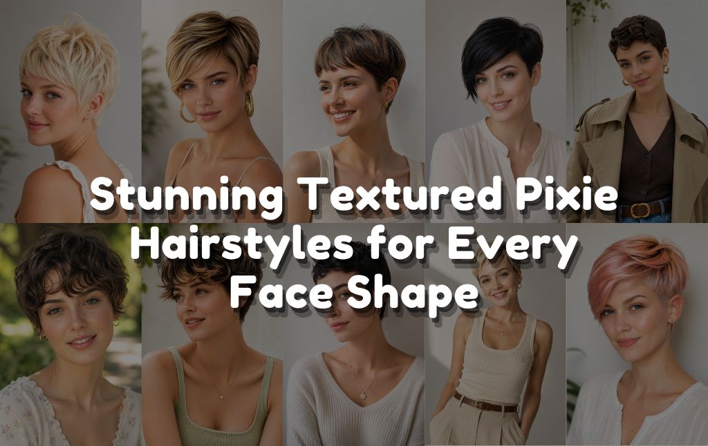 Stunning Textured Pixie Hairstyles for Every Face Shape