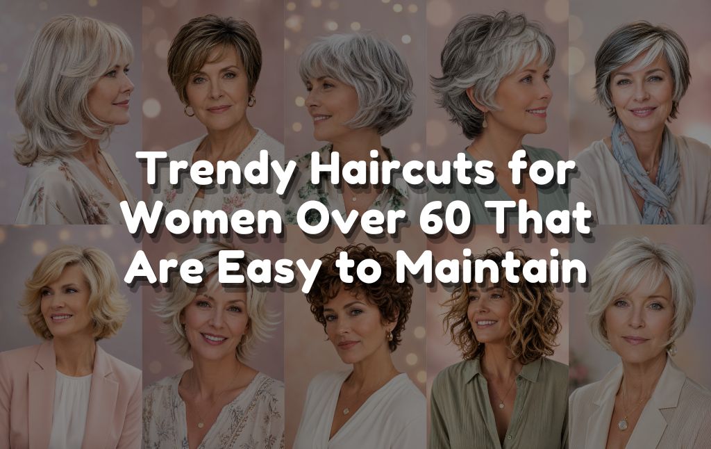 Trendy Haircuts for Women Over 60 That Are Easy to Maintain