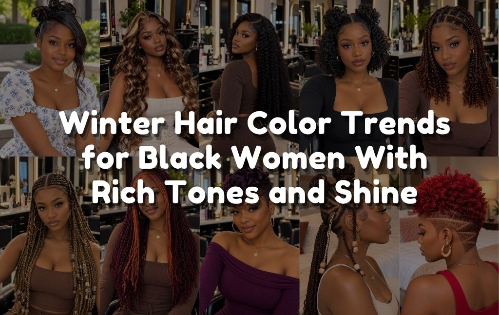 Winter Hair Color Trends for Black Women With Rich Tones and Shine