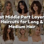 Best Middle Part Layered Haircuts for Long & Medium Hair